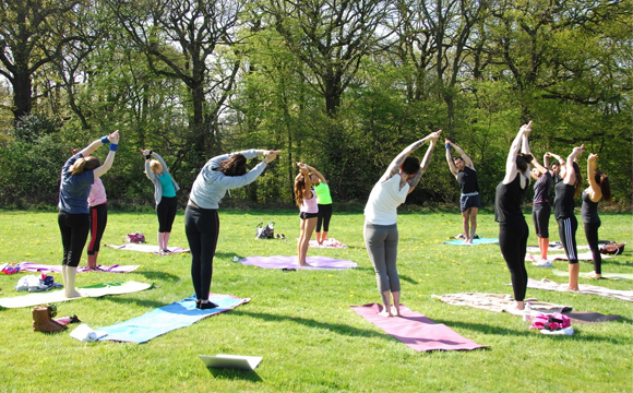 สัญลักษณ์รอบตัวแทนความสงบ